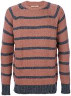 Nuur Striped Jumper - Yellow & Orange