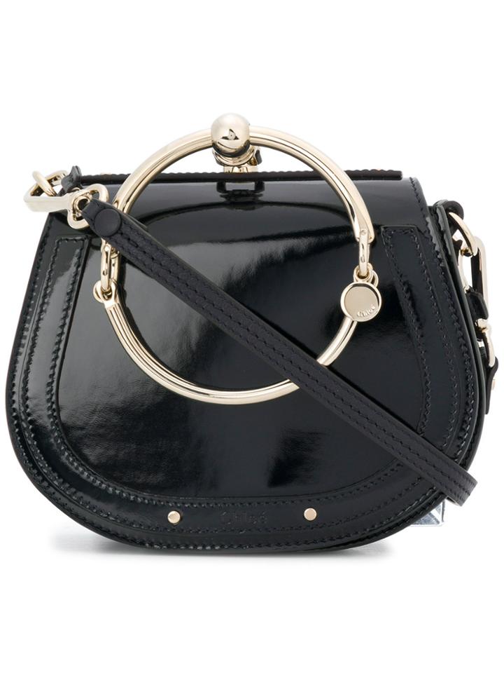 Chloé Nile Small Bracelet Bag - Blue