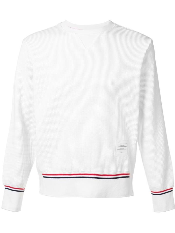 Thom Browne Trim Detailing Sweatshirt