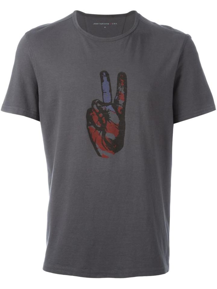 John Varvatos Hand Print T-shirt