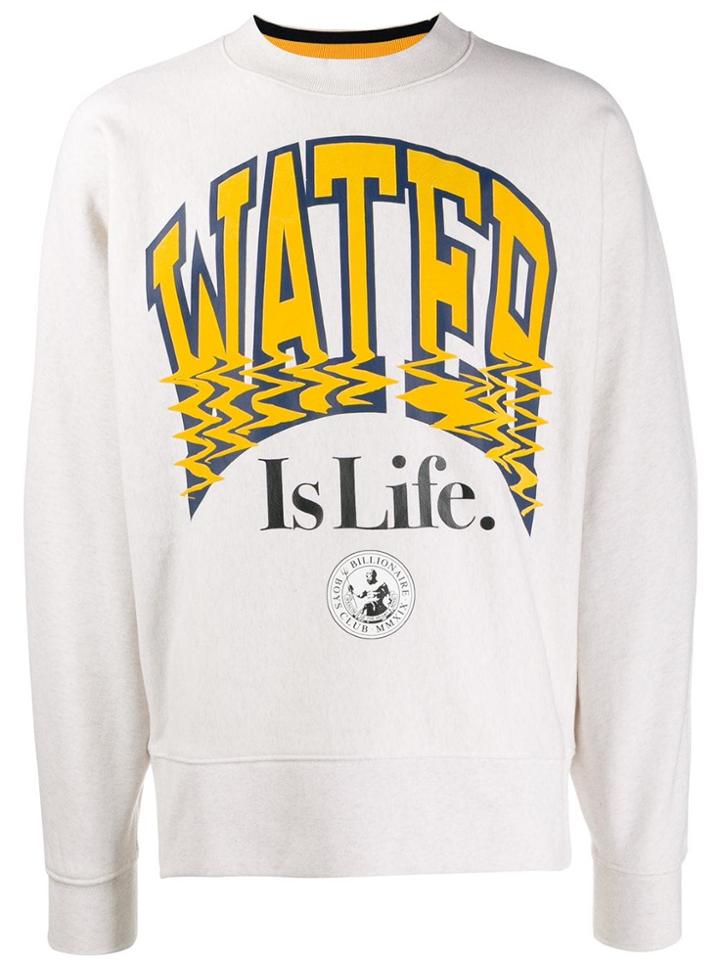 Billionaire Boys Club Graphic Print Sweatshirt - White