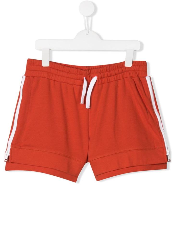Stella Mccartney Kids Jersey Shorts - Red