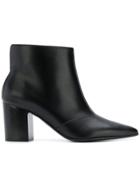Stella Mccartney Block-heel Ankle Boots - Black