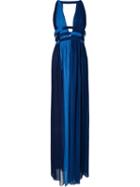 Jay Ahr Waist Detail V-neck Dress