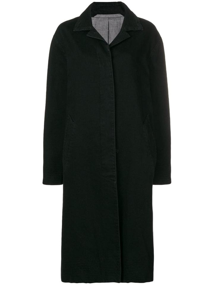 Officine Generale Macie Mac Japanese Denim Jacket - Black