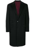 Brioni Single Breasted Coat - Black