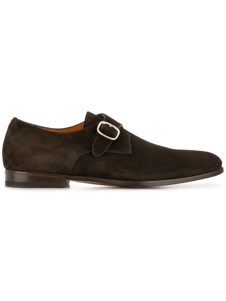 Santoni Formal Monk Shoes - Brown