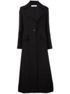 Marni Long Length Coat, Women's, Size: 40, Black, Cotton/viscose/virgin Wool