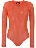 Nike Sheer Bodysuit - Orange