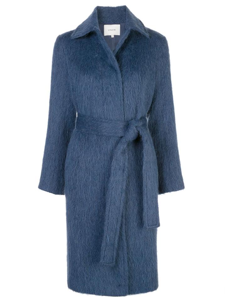 Vince Belted Jacket - Blue
