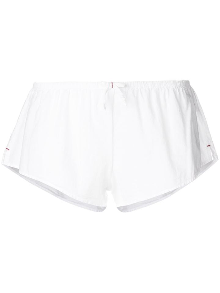Xirena Drawstring Waist Shorts - White