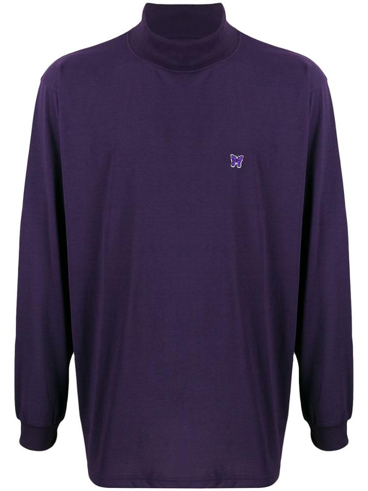 Needles High-neck Sweater - Purple