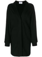 Isabelle Blanche Long Embellished Cardigan - Black