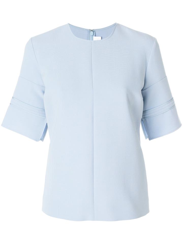 Victoria Victoria Beckham Panelled T-shirt - Blue