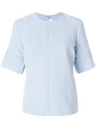 Victoria Victoria Beckham Panelled T-shirt - Blue