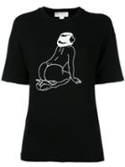 Brashy - Printed T-shirt - Women - Spandex/elastane/micromodal - Xs, Black, Spandex/elastane/micromodal