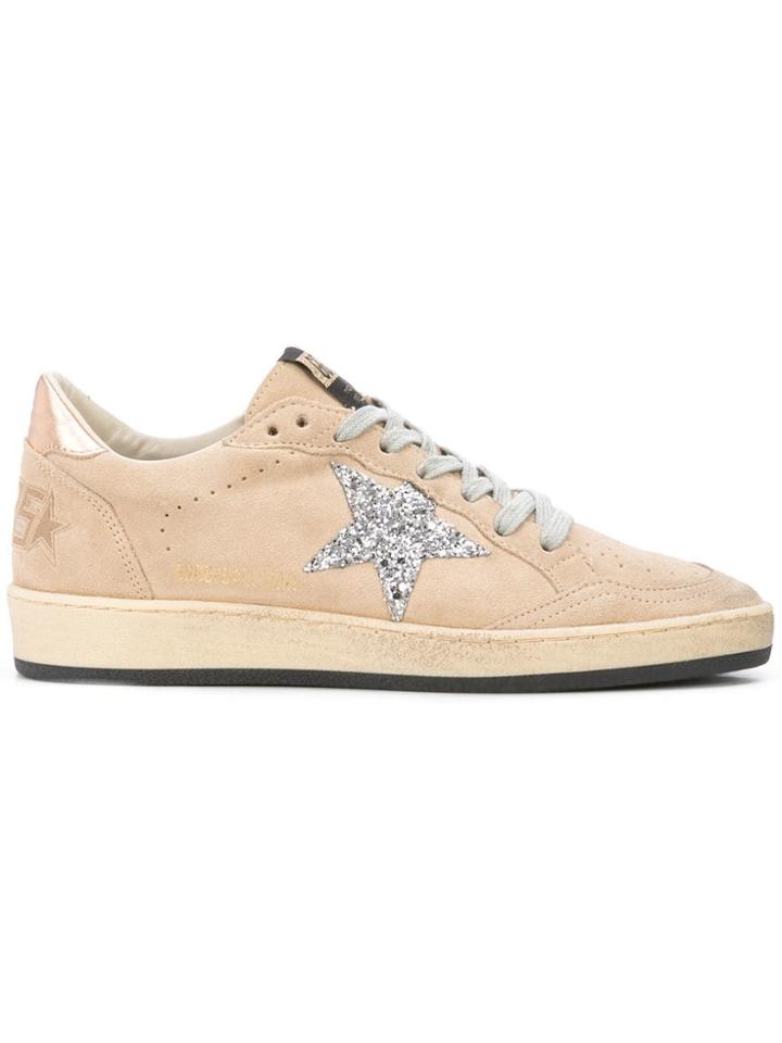 Golden Goose Deluxe Brand Superstar Glitter Sneakers - Neutrals