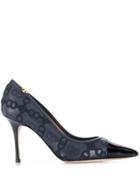 Tory Burch Penelope Pointed Pumps - Blue