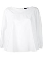 Aspesi Shift Blouse, Women's, Size: 40, White, Cotton