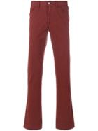 Brioni Regular Trousers - Red