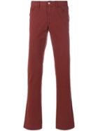 Brioni Regular Trousers - Red