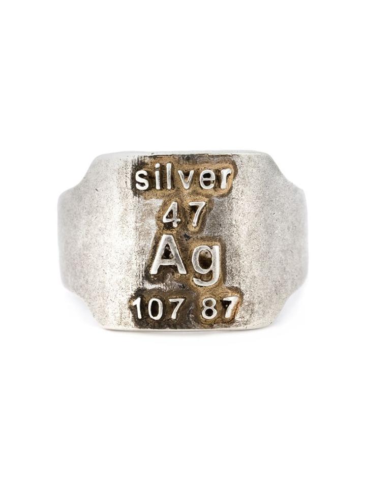 Maison Margiela Periodic Symbol Ring