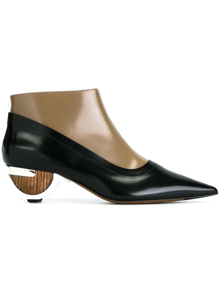 Marni Sculptural Heel Booties