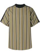 Oamc Multi-stripe Oversized T-shirt - Black