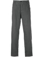 Transit Straight-leg Tailored Trousers - Grey