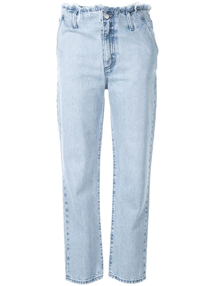 Nobody Denim Siena Slim Straight Jeans - Blue