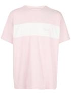 Supreme Chest Stripe Terry T-shirt - Pink