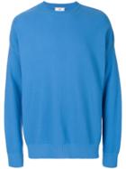 Ami Alexandre Mattiussi Oversize Crewneck Sweater - Blue