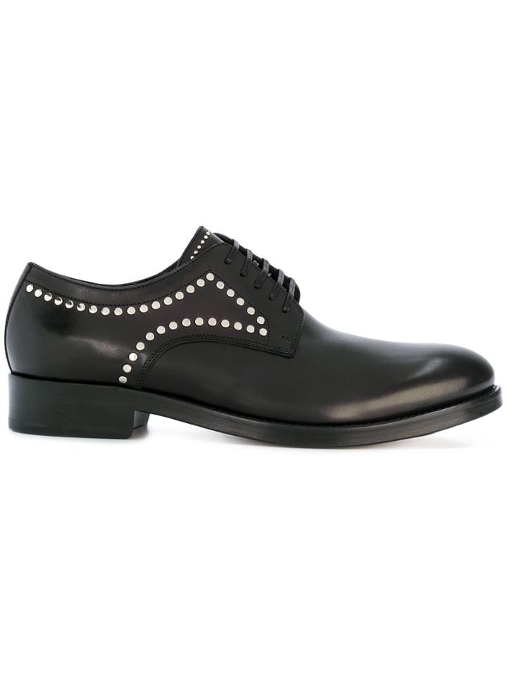 Dsquared2 Studded Derby Shoes - Black