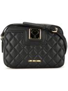 Love Moschino Quilted Crossbody Bag, Black, Polyurethane