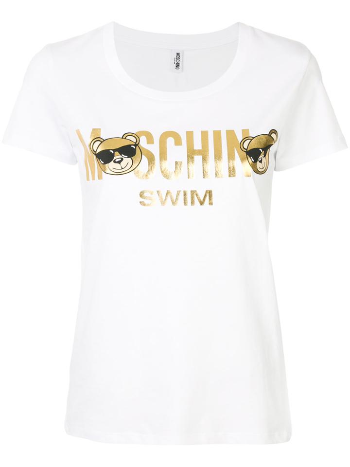 Moschino Moschino Woman Print T-shirt - White