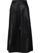 By. Bonnie Young Leather Trousers, Women's, Size: 4, Black, Lamb Skin