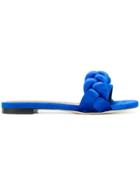 Marco De Vincenzo Braided Strap Sandals - Blue