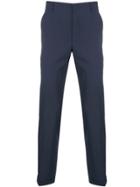 Prada Tailored Tapered Trousers - Blue