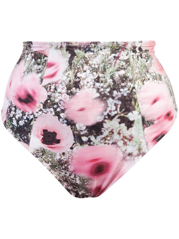 Fleur Du Mal High Waisted Bikini Bottoms - Multicolour