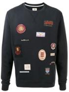 Kent & Curwen Logo Patch Sweatshirt - Brown