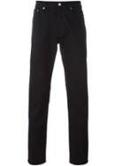 Ps By Paul Smith Stretch Tapered Jeans, Men's, Size: 34, Black, Cotton/polyurethane