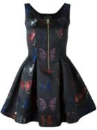 Philipp Plein 'blissful' Butterfly Jacquard Dress