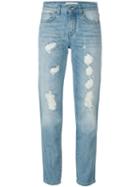 P.a.r.o.s.h. Royroger's X P.a.r.o.s.h. Distressed Jeans, Women's, Size: 30, Blue, Cotton