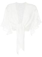 Suboo Sweet Thing Lace Tie Top - White