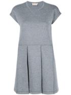 Marni Pleated Skirt Dress - Grey