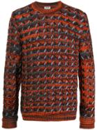 Acne Studios Tuck Knit Jumper - Orange