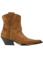 Maison Margiela Western Ankle Boots - Brown