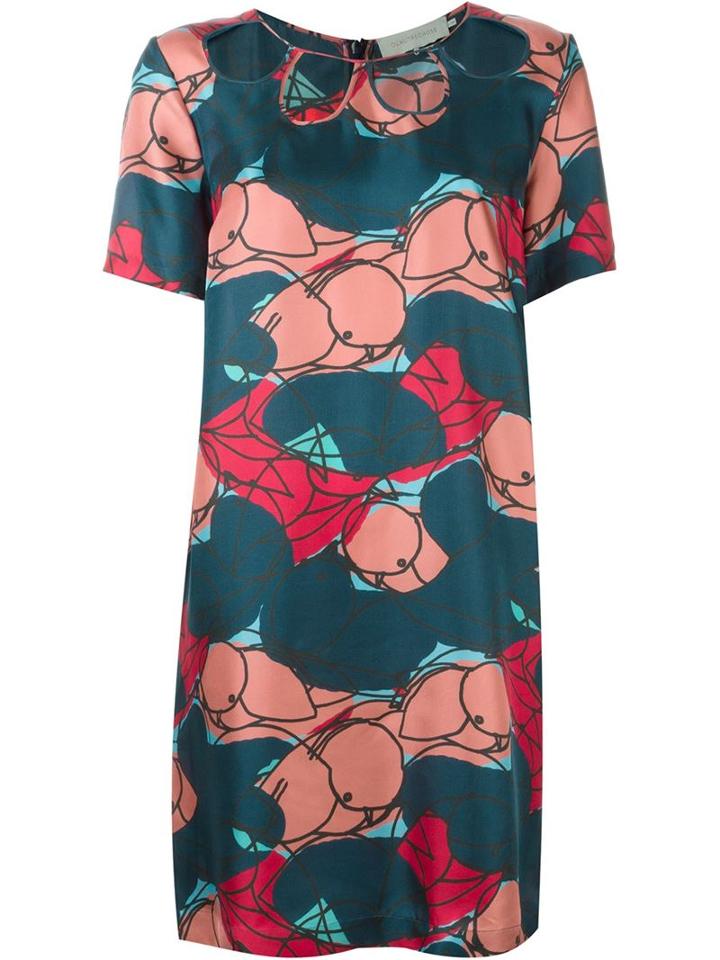 L'autre Chose Cut Out Neck Dress