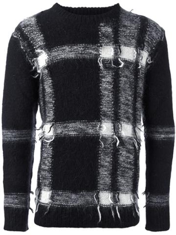 Burberry Runway Checked Jumper
