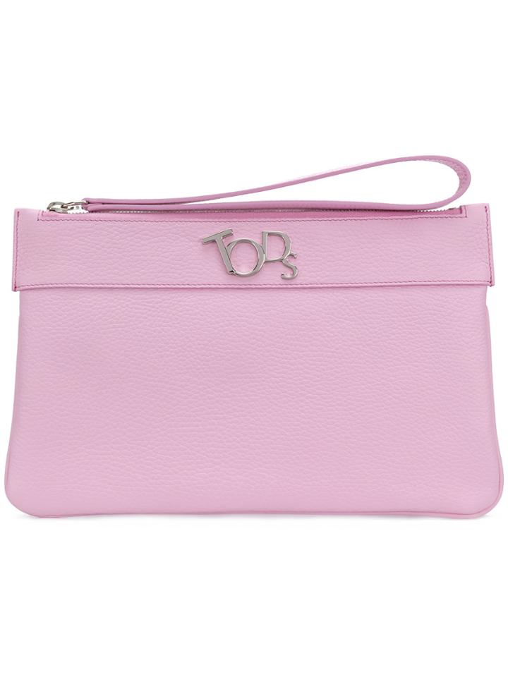 Tod's Medium Pouch - Pink & Purple